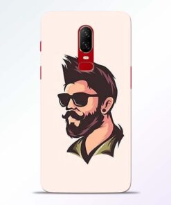 Beard Man Oneplus 6 Mobile Cover