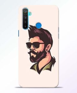 Beard Man Realme 5 Mobile Cover