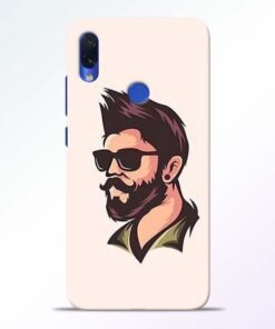 Beard Man Redmi Note 7s Mobile Cover - CoversGap