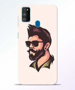 Beard Man Samsung Galaxy M30s Mobile Cover