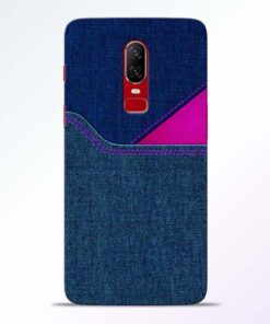 Blue Jeans Oneplus 6 Mobile Cover