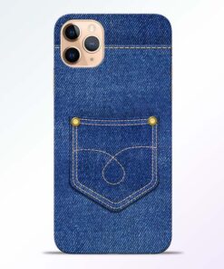 Blue Pocket iPhone 11 Pro Mobile Cover - CoversGap