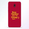 Boss Number Redmi 8A Mobile Cover