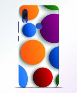 Bubble Pattern Redmi Note 7s Mobile Cover - CoversGap