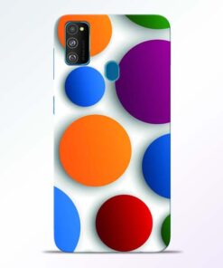 Bubble Pattern Samsung Galaxy M30s Mobile Cover