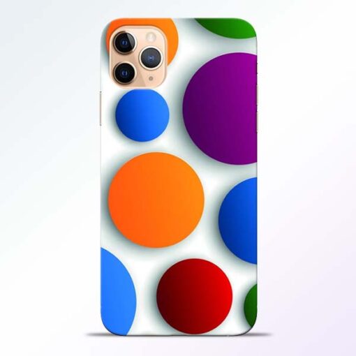 Bubble Pattern iPhone 11 Pro Mobile Cover - CoversGap