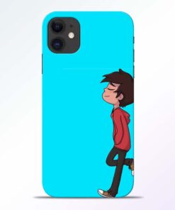 Cartoon Boy iPhone 11 Mobile Cover - CoversGap