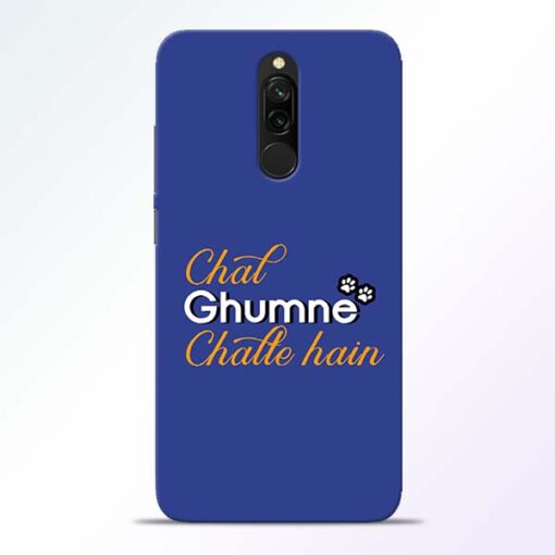 Chal Ghumne Redmi 8 Mobile Cover