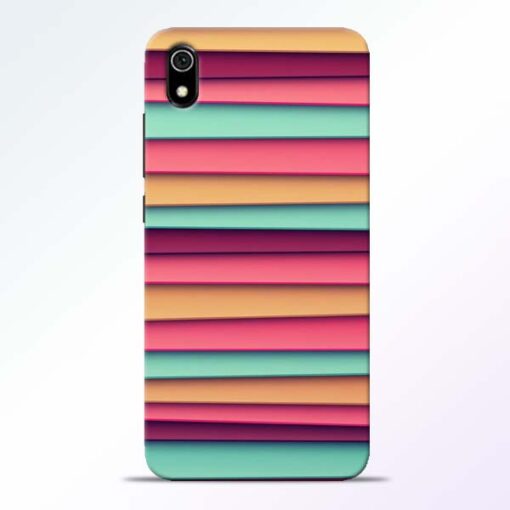 Color Stripes Redmi 7A Mobile Cover - CoversGap