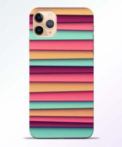 Color Stripes iPhone 11 Pro Mobile Cover - CoversGap