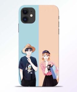 Cute Couple iPhone 11 Mobile Cover - CoversGap