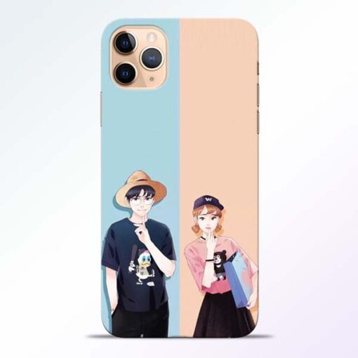 Cute Couple iPhone 11 Pro Mobile Cover - CoversGap
