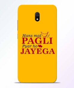 Hans Mat Pagli Redmi 8A Mobile Cover