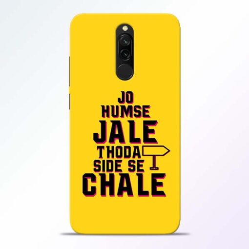 Humse Jale Side Se Redmi 8 Mobile Cover