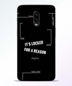 Its Locked Oneplus 6T Mobile Cover