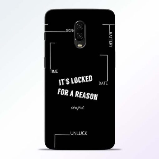 Its Locked Oneplus 6T Mobile Cover
