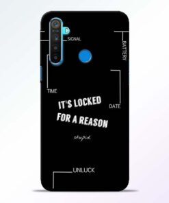 Its Locked Realme 5 Mobile Cover