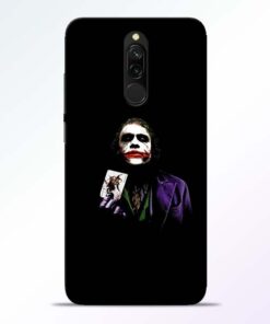 Joker Card Redmi 8 Mobile Cover