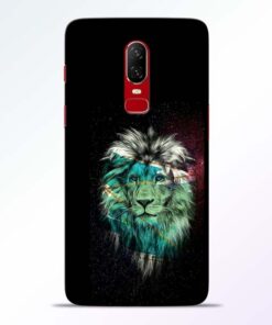 Lion Print Oneplus 6 Mobile Cover