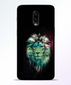 Lion Print Oneplus 6T Mobile Cover