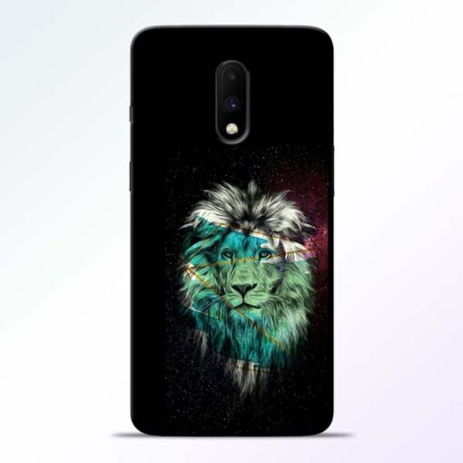 Lion Print Oneplus 7 Mobile Cover