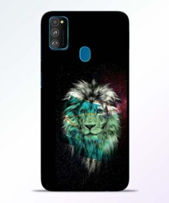 Lion Print Samsung Galaxy M30s Mobile Cover