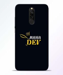 Mahadev Eyes Redmi 8 Mobile Cover