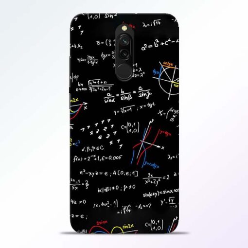 Math Lover Redmi 8 Mobile Cover