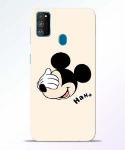 Mickey Face Samsung Galaxy M30s Mobile Cover
