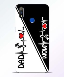 Mom Dad Realme 3 Pro Mobile Cover