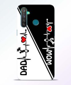 Mom Dad Realme 5 Pro Mobile Cover
