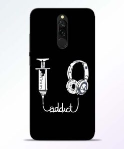 Music Addict Redmi 8 Mobile Cover