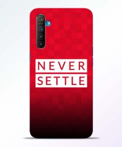 Never Settle RealMe XT Mobile Cover