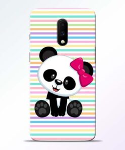 Panda Girl Oneplus 7 Mobile Cover