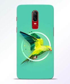 Parrot Art Oneplus 6 Mobile Cover