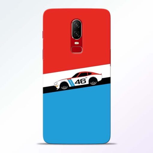 Racing Car Oneplus 6 Mobile Cover