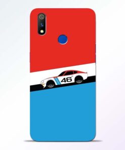 Racing Car Realme 3 Pro Mobile Cover