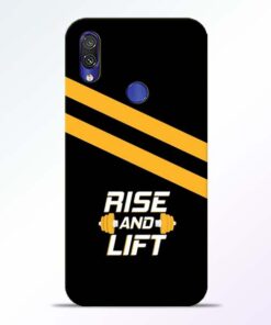 Rise and Lift Redmi Note 7 Pro Mobile Cover - CoversGap