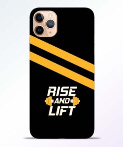 Rise and Lift iPhone 11 Pro Mobile Cover - CoversGap