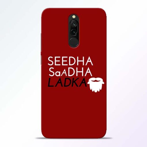 Seedha Sadha Ladka Redmi 8 Mobile Cover