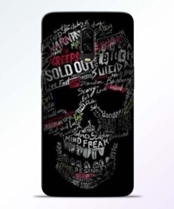Skull Face Oneplus 6T Mobile Cover