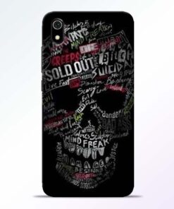 Skull Face Redmi 7A Mobile Cover - CoversGap