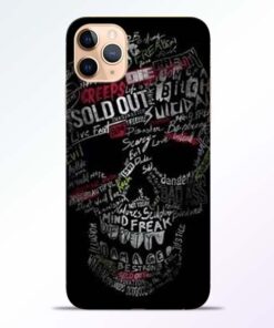 Skull Face iPhone 11 Pro Mobile Cover - CoversGap