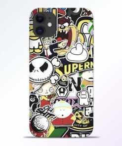 Sticker Bomb iPhone 11 Mobile Cover - CoversGap