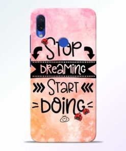 Stop Dreaming Redmi Note 7s Mobile Cover - CoversGap