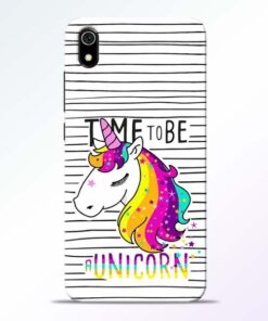 Unicorn Horse Redmi 7A Mobile Cover - CoversGap