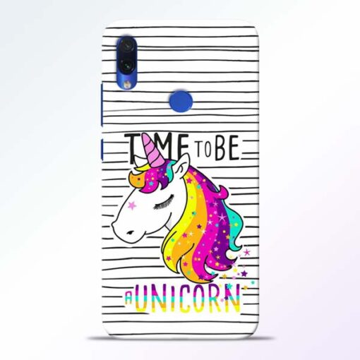 Unicorn Horse Redmi Note 7s Mobile Cover - CoversGap