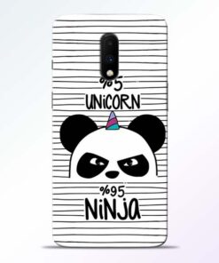 Unicorn Panda Oneplus 7 Mobile Cover