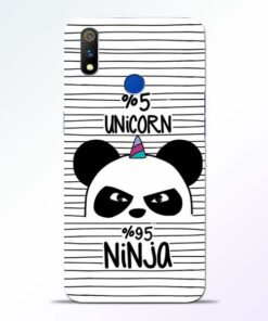 Unicorn Panda Realme 3 Pro Mobile Cover