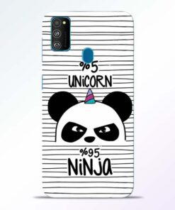 Unicorn Panda Samsung Galaxy M30s Mobile Cover